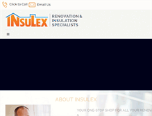 Tablet Screenshot of insulex.ie
